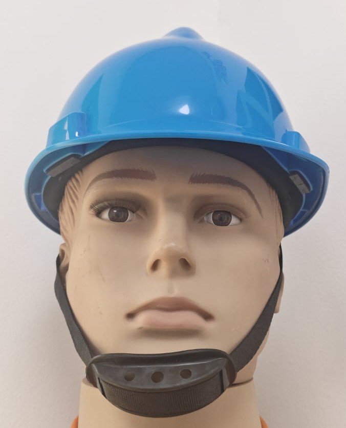 DESERT GOLD - ANSI SERIES HARDHAT WITH CHINSTRAP -NAVY BLUE